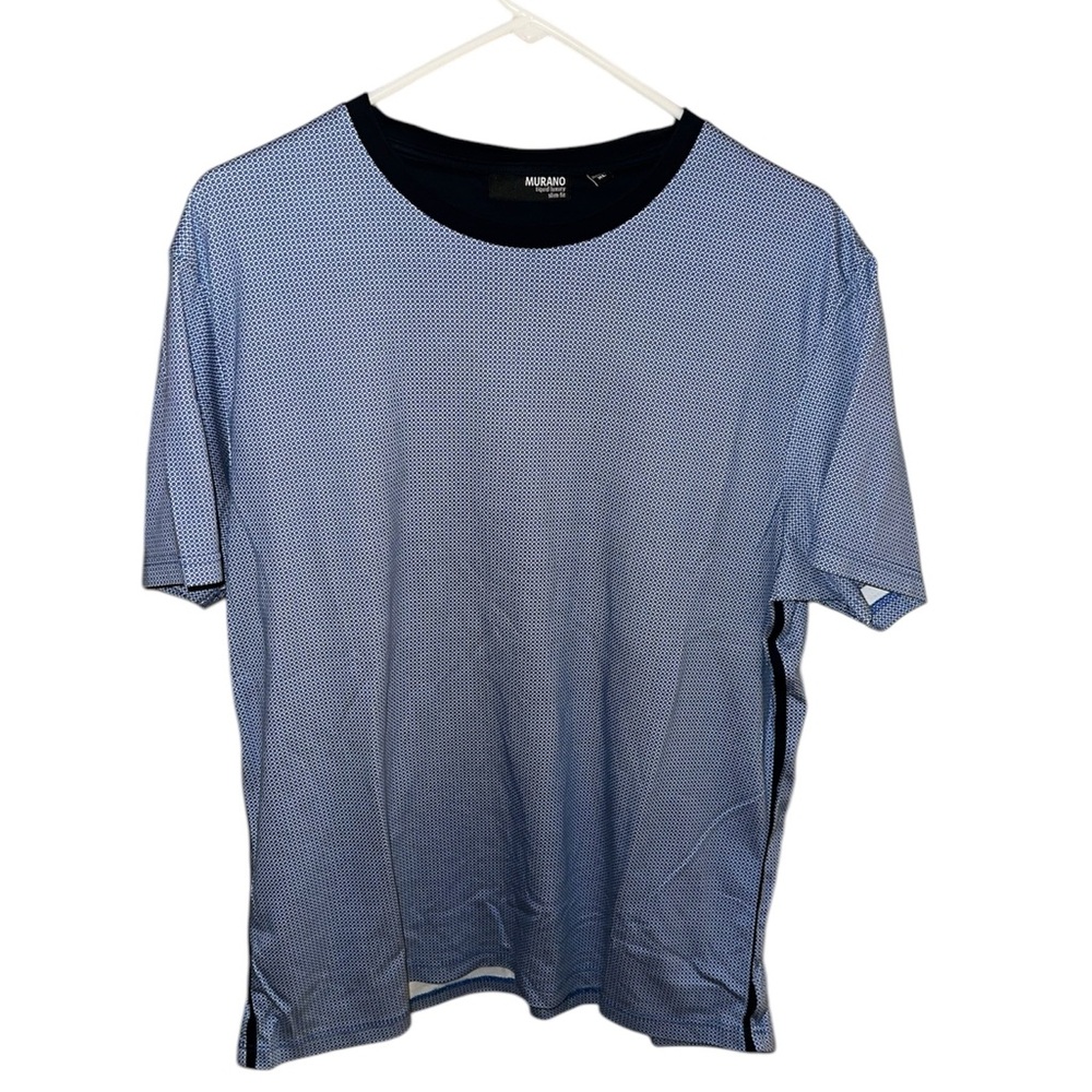 BLUE Murano Liquid Luxury Shirt Vintage XL